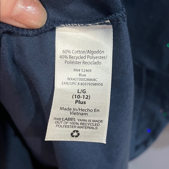 Wonder Nation Sparkly Navy Dress - Picture 5 of 6